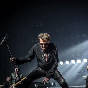 Exclusif - Johnny Hallyday en concert à l'Arena à Genève. Le 3 novembre 2015 © Cyril Moreau / Bestimage