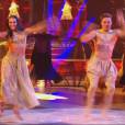 Olivier Dion et Candice Pascal dans Danse avec les stars 6, sur TF1, le 21 novembre 2015.