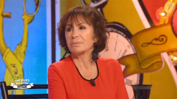 Danièle Evenou dans l'émission "On a tous en nous quelque chose de Jacques Martin", sur France 2, le 21 novembre 2015.
