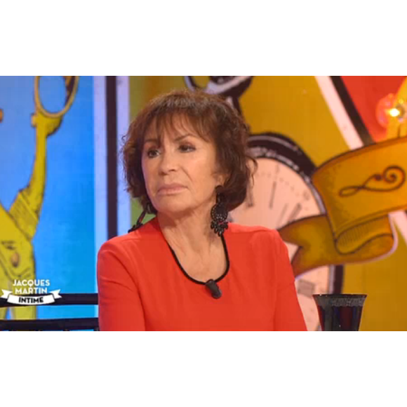 Danièle Evenou dans l'émission "On a tous en nous quelque chose de Jacques Martin", sur France 2, le 21 novembre 2015.