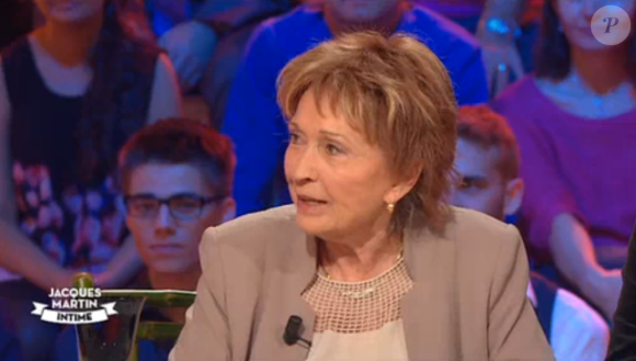 Marion Game dans l'émission "On a tous en nous quelque chose de Jacques Martin", sur France 2, le 21 novembre 2015.