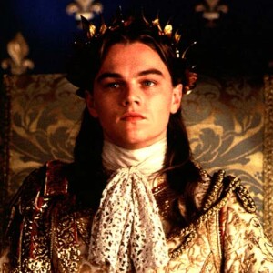 Leonardo DiCaprio dans le rôle de Louis XIV dans "Lhomme au masque de fer", en 1998.