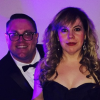 Kirsten Vangsness et son fiancé Keith Hanson en début d'année 2015 lors du gala ImagineNoAids