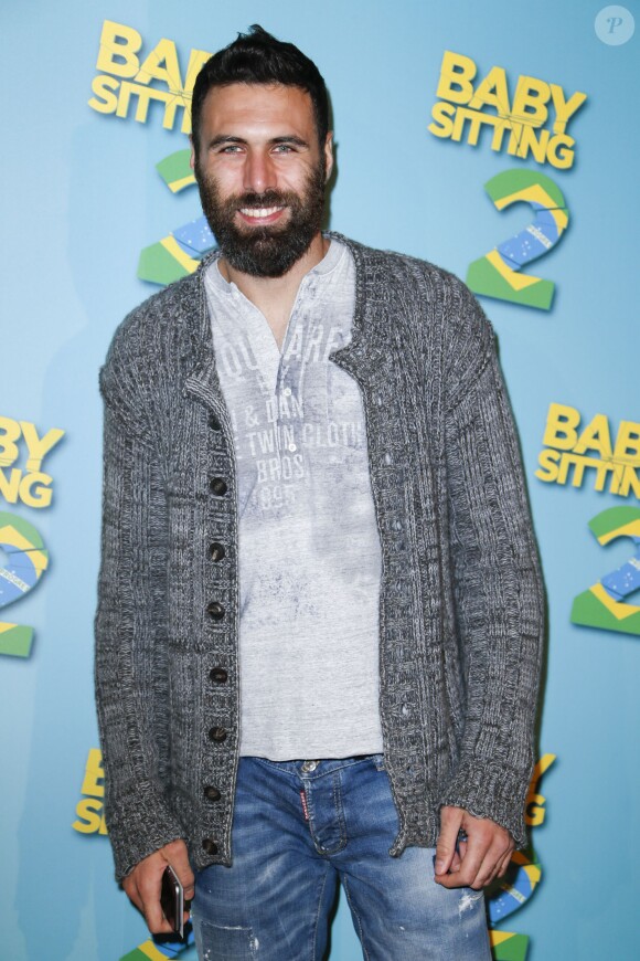 Salvatore Sirigu - Avant-première du film "Babysitting 2" au Gaumont Opéra à Paris, le 23 novembre 2015.