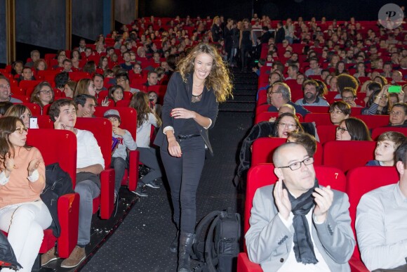 Exclusif - Intérieur - Elodie Fontan - Avant-première du film "Babysitting 2" au Gaumont Opéra à Paris, le 23 novembre 2015.