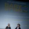 Exclusif - Intérieur - Philippe Lacheau et Nicolas Benamou - Avant-première du film "Babysitting 2" au Gaumont Opéra à Paris, le 23 novembre 2015.
