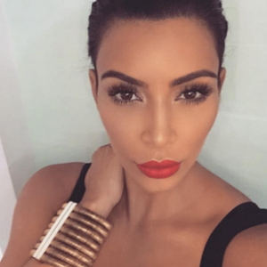 Kim Kardashian a posté une photo d'elle sur Instagram, le 24 novembre 2015.