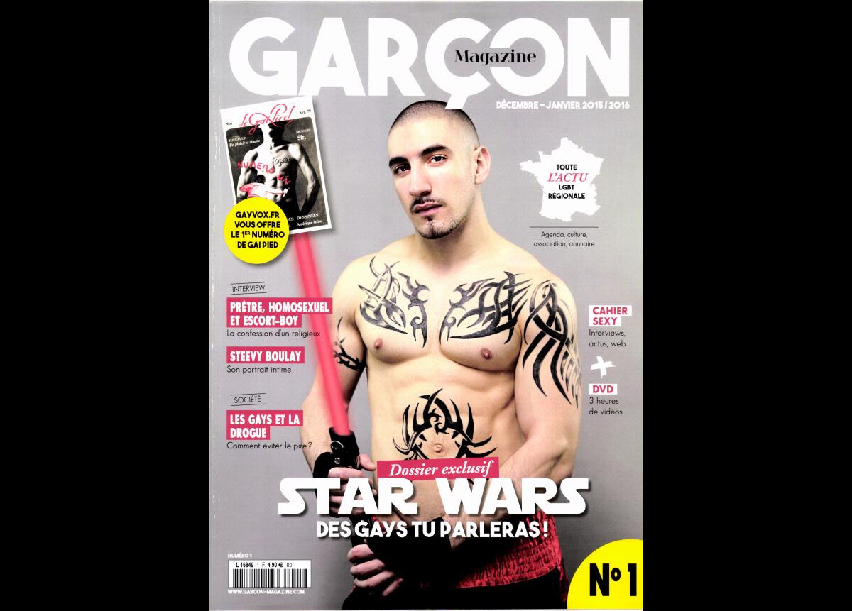 Photo : Garçon Magazine - édition du 27 novembre 2015. - Ode (Purepeople)