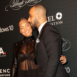 Alicia Keys et Swizz Beatz lors du 12er Black Ball annuel à New York, le 5 novembre 2015