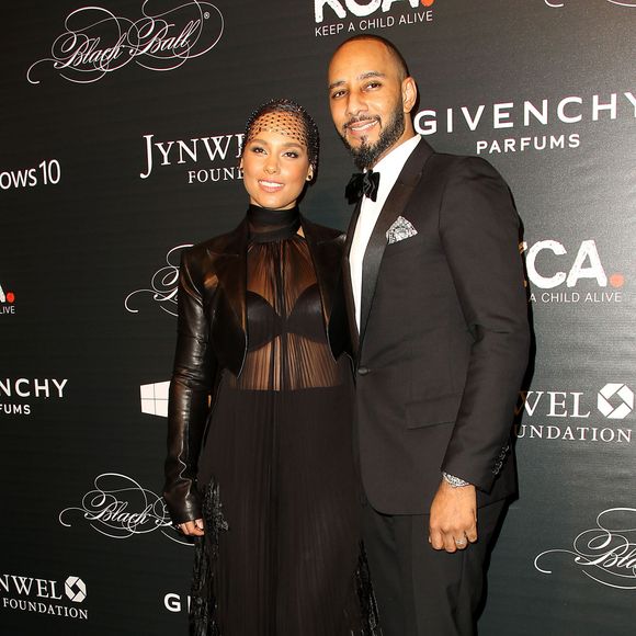 Alicia Keys et Swizz Beatz lors du 12er Black Ball annuel à New York, le 5 novembre 2015