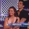 Priscilla Betti et Christophe Licata dans Danse avec les stars 6, sur TF1, le 21 novembre 2015.