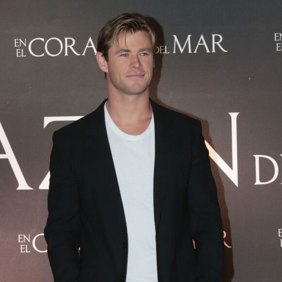 Chris Hemsworth au photocall de 'In The Heart Of The Sea' à l'hôtel St. Regis à Mexico, le 23 novembre 2015