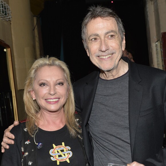 Véronique Sanson et Alain Chamfort - Cérémonie de remise des Grands Prix Sacem 2015 aux Folies Bergère à Paris le 30 novembre 2015. ©Veeren/Bestimage