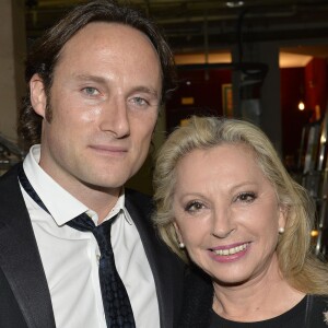 Véronique Sanson et son fils Christopher Stills - Cérémonie de remise des Grands Prix Sacem 2015 aux Folies Bergère à Paris le 30 novembre 2015. ©Veeren/Bestimage