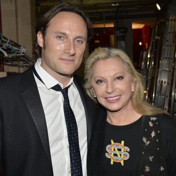 Véronique Sanson et son fils Christopher Stills - Cérémonie de remise des Grands Prix Sacem 2015 aux Folies Bergère à Paris le 30 novembre 2015. ©Veeren/Bestimage