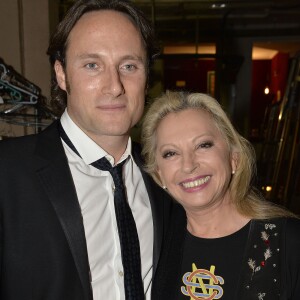 Véronique Sanson et son fils Christopher Stills - Cérémonie de remise des Grands Prix Sacem 2015 aux Folies Bergère à Paris le 30 novembre 2015. ©Veeren/Bestimage