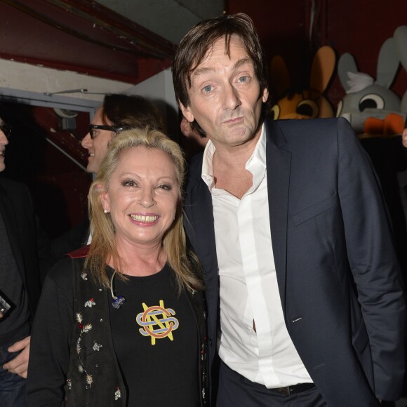 Véronique Sanson et Pierre Palmade - Cérémonie de remise des Grands Prix Sacem 2015 aux Folies Bergère à Paris le 30 novembre 2015. ©Veeren/Bestimage