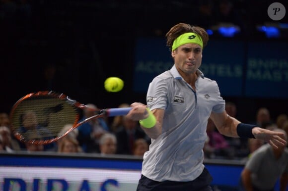 Le tennisman David Ferrer à Paris le 7 novembre 2015.