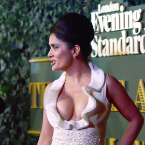 Salma Hayek à la soirée ‘Evening Standard Theatre Awards' à Londres, le 22 novembre 2015