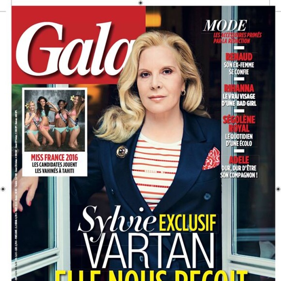 Couverture de Gala, en kiosque depuis le 2 décembre 2015.