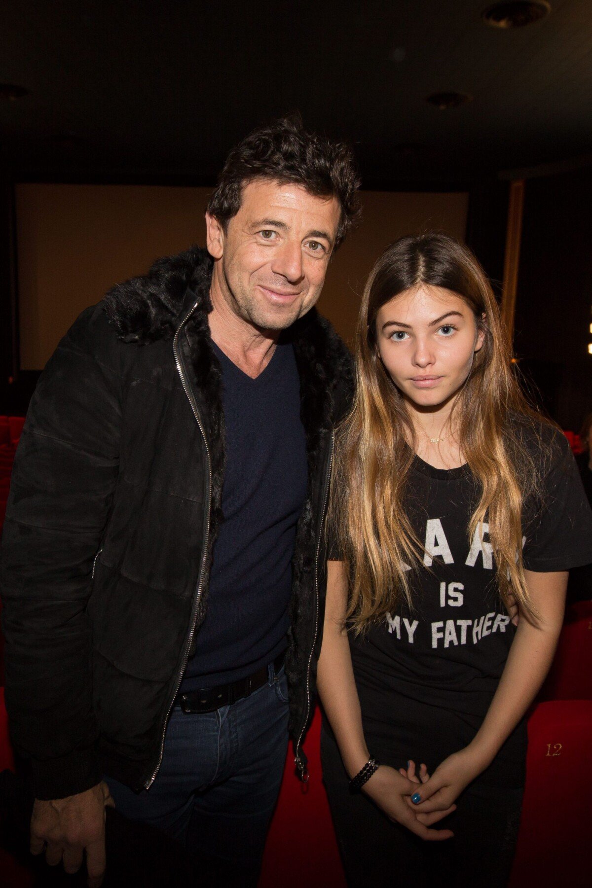 Photo Exclusif Patrick Bruel Et Thylane Blondeau Lors De L Avant Première Du Film Belle Et