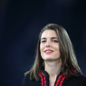 Charlotte Casiraghi lors de la soirée Style & Competition for Amade, l'Association mondiale des amies de l'enfance lors du Longines Masters de Paris à Villepinte le 5 décembre 2015 © Dominique Jacovides