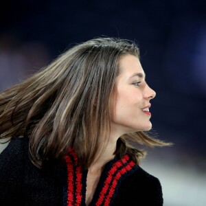 Charlotte Casiraghi lors de la soirée Style & Competition for Amade, l'Association mondiale des amies de l'enfance lors du Longines Masters de Paris à Villepinte le 5 décembre 2015 © Dominique Jacovides