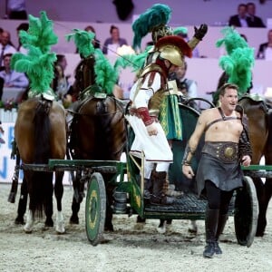 Benjamin Castaldi lors de la soirée Style & Competition for Amade, l'Association mondiale des amies de l'enfance lors du Longines Masters de Paris à Villepinte le 5 décembre 2015 © Dominique Jacovides