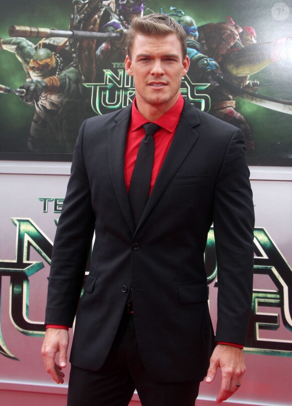Alan Ritchson - Première du film "Teenage Mutant Ninja Turtles" à Westwood, le 3 août 2014.