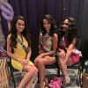 Flora Coquerel : avec d'autres reines de beauté pour Miss Univers 2015 à Las Vegas