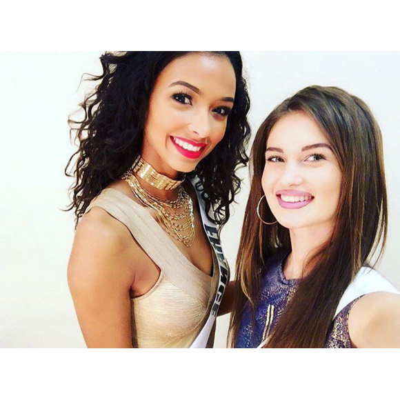 Flora Coquerel : divine à Las Vegas pour le concours Miss Univers 2015