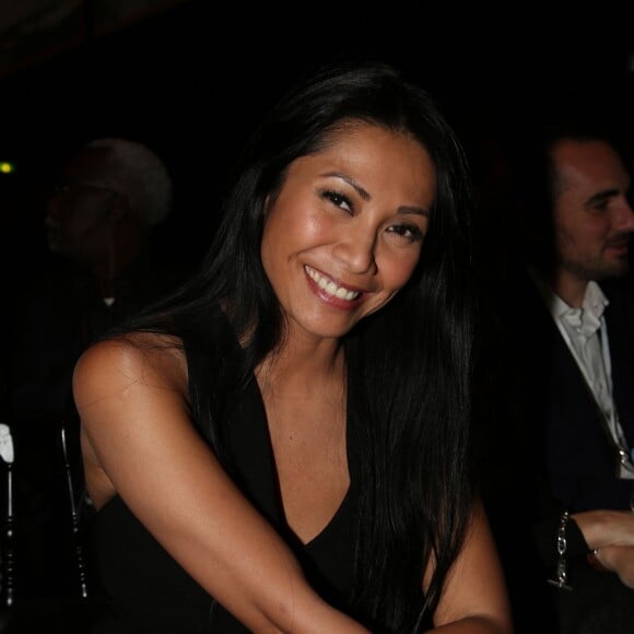 Anggun - La 8ème édition des "Positive Awards" à la Gaîté-Lyrique à Paris, le 7 décembre 2015, en pleine COP21. Les Positive Awards 2015 dessinés par P. Starck sont remis par des personnalités proches de la Fondation Positive Planet, fondée en 1998, dont le président est J. Attali. © Denis Guignebourg