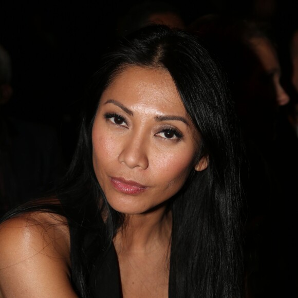 Anggun - La 8ème édition des "Positive Awards" à la Gaîté-Lyrique à Paris, le 7 décembre 2015, en pleine COP21. Les Positive Awards 2015 dessinés par P. Starck sont remis par des personnalités proches de la Fondation Positive Planet, fondée en 1998, dont le président est J. Attali. © Denis Guignebourg