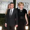 Antonio Banderas, Melanie Griffith aux Golden Globe Awards 2012