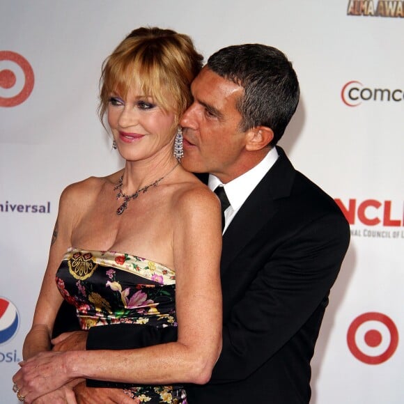 Melanie Griffith, Antonio Banderas à Santa Monica, le 10 septembre 2011.