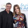 Adèle Exarchopoulos et le réalisateur Abdellatif Kechiche font la promotion du film "La vie d'Adèle" à Madrid, le 22 octobre 2013.