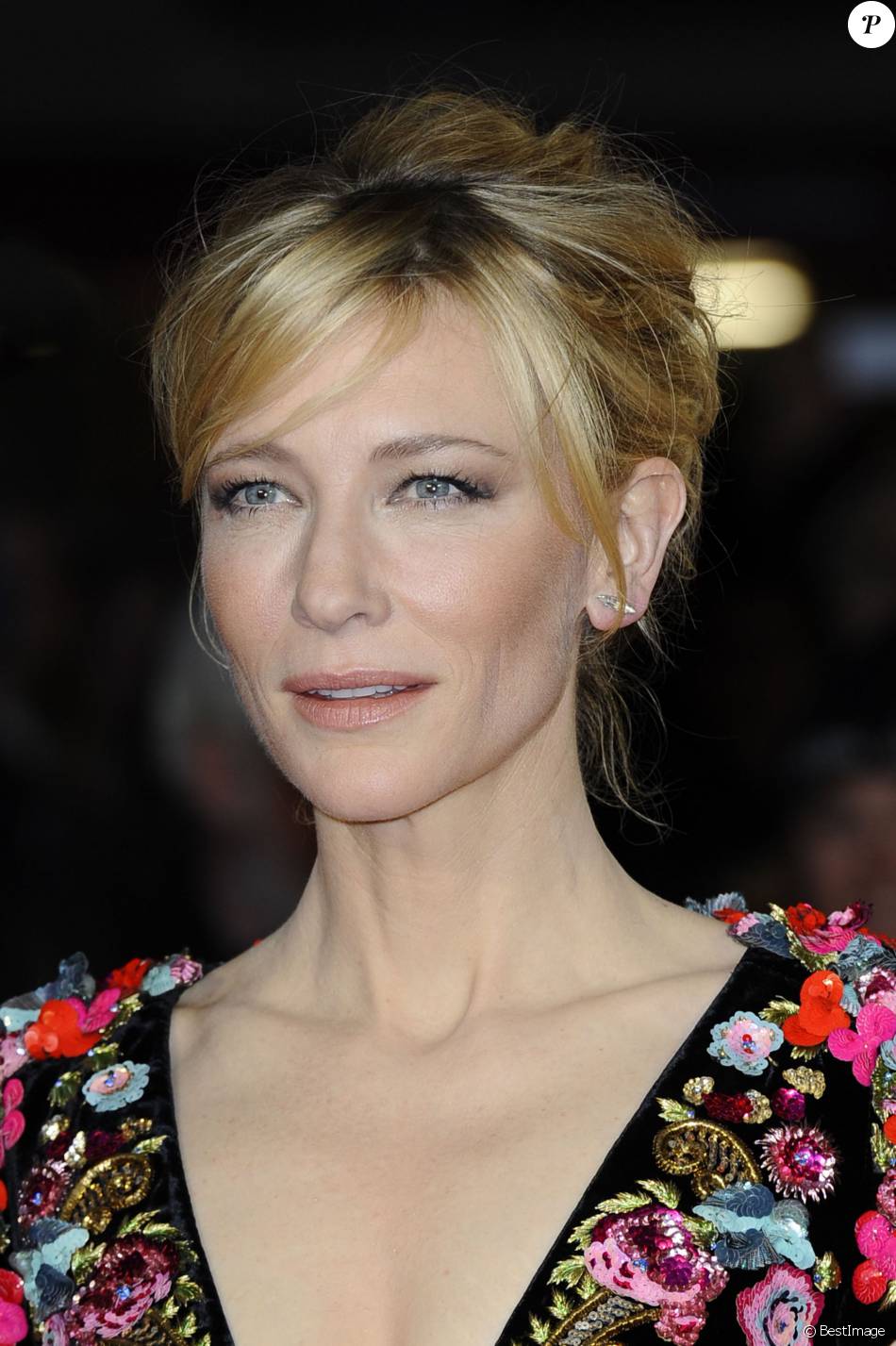 Cate Blanchett - Première Du Film Truth Au 59th BFI London Film ...