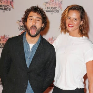 Laure Manaudou et Jérémy Frérot, lors de la 17e cérémonie des NRJ Music Awards 2015 au Palais des Festivals à Cannes, le 7 novembre 2015. © Christophe Aubert