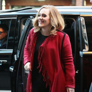 La chanteuse Adele à New York le 20 novembre 2015.