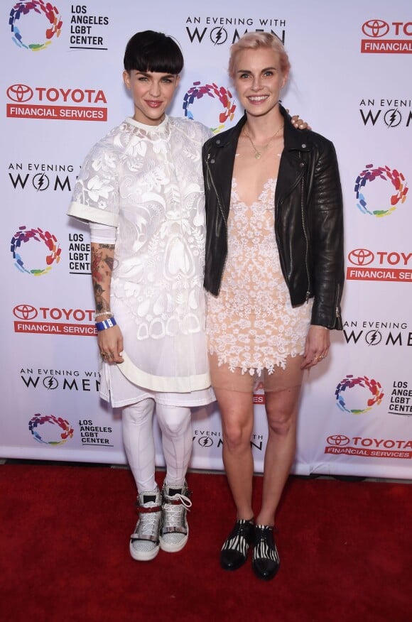 Ruby Rose et Phoebe Dahl - Soirée "An Evening With Women" à Los Angeles. Le 16 mai 2015