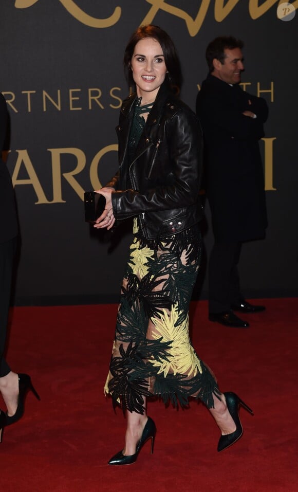 Michelle Dockery - Cérémonie "The British Fashion Awards" 2014 à Londres, le 1er décembre 2014