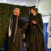 Exclusif - Pierce Brosnan et sa femme Keely Shaye Smith à la cérémonie de remise des diplômes de Viewpoint School, le lycée de leur fils Dylan, à Calabasas, le 6 juin 2015.