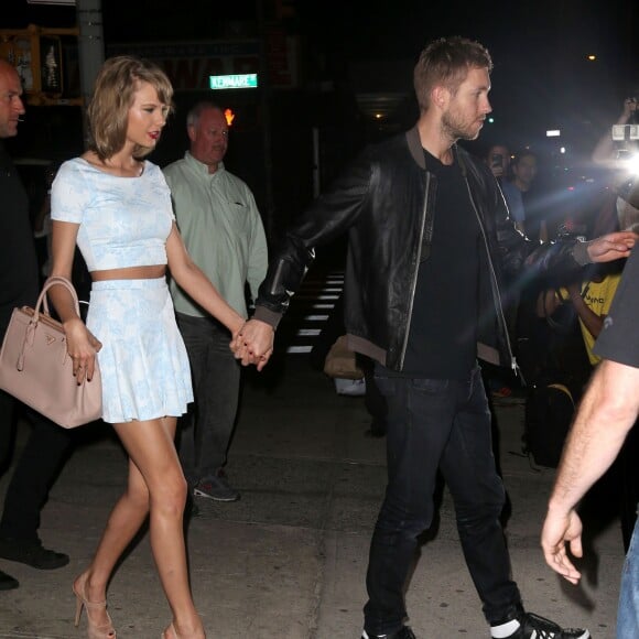 Taylor Swift et son petit ami Calvin Harris ont fait la fête ensemble à New York, le 26 mai 2015