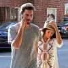 Kourtney Kardashian enceinte et son compagnon Scott Disick se rendent chez le médecin à Beverly Hills, le 16 octobre 2014.  