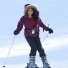 Exclusif - Christina Millian,sa fille Violet, sa soeur Liz et son compagnon Dominique Jean-Zephirin passent une après-midi au ski à Big Bear Lake le 13 décembre 2015.