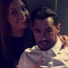 Rémi ("Secret Story 9") et Aurélie Dotremont ont fait la fête ensemble le 16 décembre 2015.
