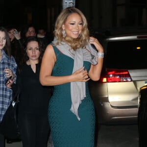 Mariah Carey se promène dans les rues de New York, le 15 décembre 2015