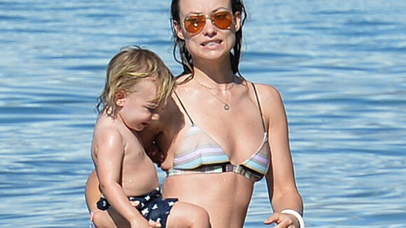 Olivia Wilde en bikini avec son fils Otis : Rayonnante après "l'indécence"