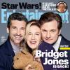 Patrick Dempsey, Renée Zellweger et Colin Firth, le trio de Bridget Jones 3, en couverture d'Entertainment Weekly.