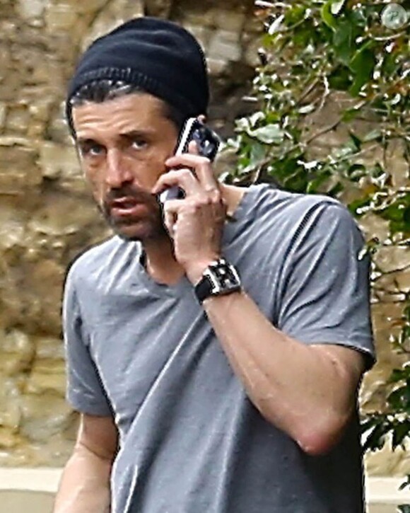 Exclusif - Patrick Dempsey à Malibu Los Angeles, le 30 Janvier 2014